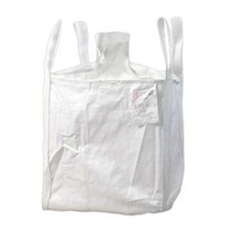 항공 마대 커피 포대 톤 백 컨테이너 폐기물 자루, 상부 밀봉 / 하부 배출 110x110x130