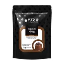 타코 더블초코 자바칩 프라페 믹스 파우더 1kg 1개입 1개, 5개, 5개입