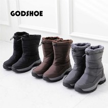 여성용 스토퍼 미들 패딩부츠