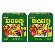 농심 파스타랑 버섯크림 (180g) 2개