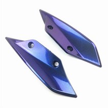 BMW S1000RR 2009 - 2014 오토바이 전면 페어링 패널 커버 윙 공기 역학 윙렛 카본 2010 2011 2012 2013, Flash chameleon, Flash chameleon