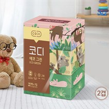 코디 에코그린 PTF03174N 2겹 180매 미용티슈 각티슈 (3개입), 4팩 (12개입)