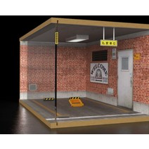 1대18 지하 차고 디오라마 아크릴 장식장 22종, 상품12