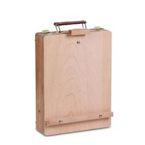 미술 이젤 학교 학원 수업 전시 나무 그림 스케치 드로잉 데스크 테이블 상자 유화 노트북 액세서리 용품 아티스트 용, CN_Burlywood