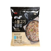밥먹는사람들 소불고기볶음밥 냉동볶음밥추천 간편식 밀키트 볶음밥재료 300g, 300g 1팩