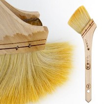 아카시아리빙 수성 유성 겸용 니스붓 4호 가구리폼 페인트 솔 공구 브러쉬 평붓