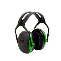 3M 귀덮개 X1A 청력 보호구 산업 안전 귀마개 헤드폰 사격 소음 방지 방음 차음 차단, 1개