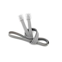 Rj25 6p6c 25/35cm 오른쪽 틸트 헤드 플랫 리본 케이블 레고 EV3 데이터 NXT, 02 350mm