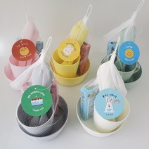 이케아 유아 식기3종+뽀로로밴드 선물세트 어린이집 생일 답례품 유치원 학원 어린이 단체선물 구디백, 02_이케아 3종+뽀로로밴드(혼합형)+포장세트, 01_셀프포장, 1세트