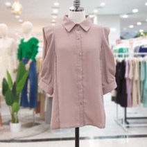 셀러허브 1 ab.f.z sh06 셔링 소매 딥컬러 블라우스 AFW3HB45I