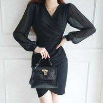 금찌 라에 튤립 쉬폰 원피스 TS5718D