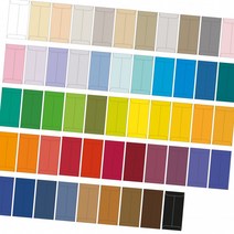 [2+1/리뷰 이벤트]Mink 밍크지 고급칼라봉투53종 규격(85x170mm)100매[인증상품], 30 해바라기