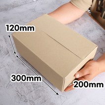 [바보사랑] 택배박스 300X200X120 (A형)묶음100장, 상세 설명 참조, 상세 설명 참조