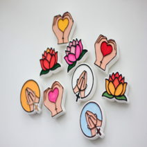 석고방향제만들기 석고방향제 채색DIY종교오브제(3개), 3, 3, 2