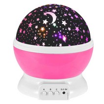 플라네타리움 플라네타륨 planetarium 천체투영기 참신 led 회전 스타 프로젝터, xy-핑크