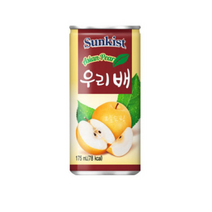 썬키스트 우리 배, 175ml, 20개