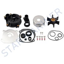 선외기 호환 5001594 워터 펌프 수리 키트 Johnson Evinrude 선외기 V4 150HP-300HP 애프터 마켓 부품 용, 한개옵션0