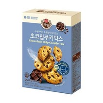 CJ 홈베이킹 아이들간식 초코칩 쿠키믹스 290g 베이킹재료, 24개