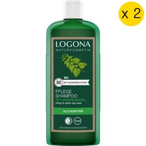 로고나 쐐기풀 유기농 케어 샴푸 500ml x 2개 독일