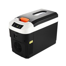 차량용냉장고 12L 아이스박스 12v 24v 이동식 휴대용 캠핑 냉장고 블랙, 1
