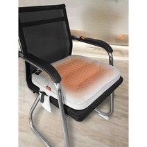USB온열 온열방석 발열 히팅매트 보조배터리 전기방석, 브라운 색상 5CM