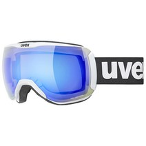 Uvex 다운힐 2100Cv 스키보드 고글 화이트블루그린