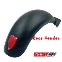 Zero 9 10 Kugoo Kirin 전기 스쿠터 휠 보호 날개 용 흙받이 펜더 키트, 04 9 Rear