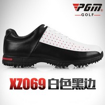 골프화 방수 통기성 매쉬 스포츠 신발 경량 pgm 남자 슈퍼 섬유 가죽 이동식 스파이크 골프 미끄럼 방지 회전 끈 캐주얼 운동화 골프