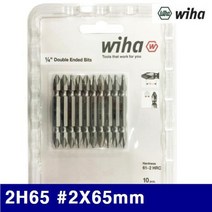 이하 2106098 토션비트 2H65 (샵)2X65mm 십자 (판(10EA)), 1