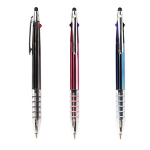 [소량주문가능][국산]5링니들3색UV터치펜-300개이상 실크인쇄 1도 무료, 분홍