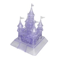 IQPLUS 크리스탈퍼즐 입체퍼즐 3D퍼즐 조각맞추기 지능개발 수집 취미 선물 키덜트, L17.화이트 캐슬, 106피스
