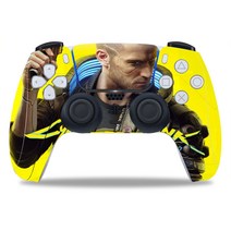 ps5 핸들 스티커 적용 ps5 핸들 풀팩 펑크 스타워즈 데드풀 지원, 사이버펑크 2077, 1개