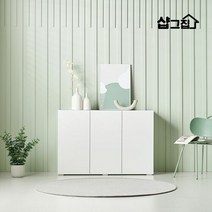 샵그집 이오스 수납장 다용도 틈새수납장 1200, 라이트오크