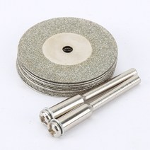 경운기로타리날 개대 mm 다이아몬드 커팅 디스크 Arbor 샤프트 컷오프 블레이드 드릴 비트 Dremel 액세서리 로타리 공구 연마 컷 금속, 1개