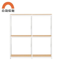 스피드랙 조립식 창고 대형 앵글 철제선반 1700 x 500 x 1950 3단, A형 1100+600, 화이트