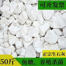 석회가루 생석회 블록 분말 물고기 연못 소독 브러시 나무 사육 방습 건조제 제습 농업 GUANGZI, [01] 덩어리 50kg 1봉지