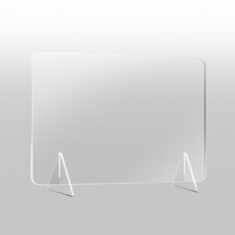 고투명 아크릴 가림판 3T (고정형), C형 600X600