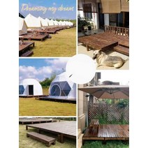 조립식평상 낚시터 야외테이블 마루 마당꾸미기, 90x90x54cm 플랫폼