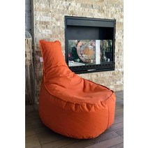 배안락 의자 핑크 중간 크기 75*30*65cm 부드러운 앉은 몸 모양 방수 내구성, 09 Orange