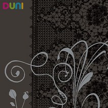 듀니냅킨 33x33 20매 167225 Lea Black/duni/식탁매트/칵테일냅킨/파티용냅킨/디너냅킨, 20매입_167225