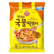 오뚜기 맛있는 국물떡볶이 424g 분식 떡볶이맛집, 1개