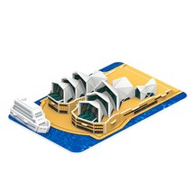 호주 시드니 오페라하우스 입체퍼즐 아이방 인테리어 유아동입체퍼즐 유아동완구 애기