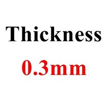 ohp필름 투명 손코팅 pvc 코팅 PVC 하드 리지드 보드 화이트 블랙 광택 플라스틱 시트 방수 라미네이트, 02 0.3mm_06 Black 300mmx200mm