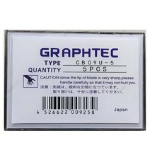 Graphtec CB15U CB09U 칼 블레이드 홀더 CE5000 CE6000 FC8600 PHP32-CB09N PHP32-CB15N 합금, 04 CB09U-5
