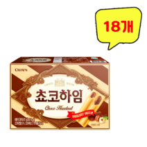 크라운 쵸코하임 6봉입, 18개, 47g