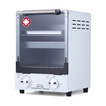 건열멸균기 네일 숍 미용 도구 빗 가위 소독 기계, 상단 스위치 더블 레이어 220도 고온