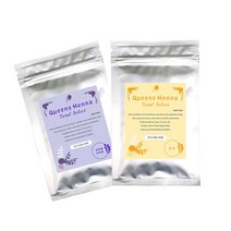 1+1 퀸즈헤나 토탈셀렉트 100g 천연헤나염색 부터 빠른새치염색, 내추럴브라운+암라(천연)