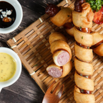 푸드드림 쏘팡 마약핫도그 회오리100gx10개입 1kg, 10개입