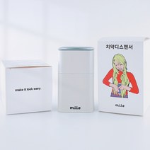 MILE 원터치 자동 치약 짜개 디스펜서 강력접착 세균차단, 1개