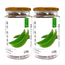 권뱅푸드 작두콩차 국산 볶은 작두콩깍지차 120g, 2통